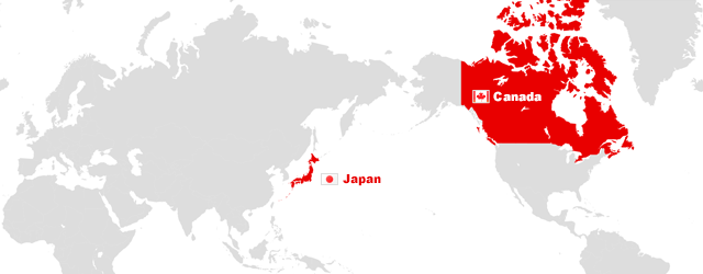 カナダと日本